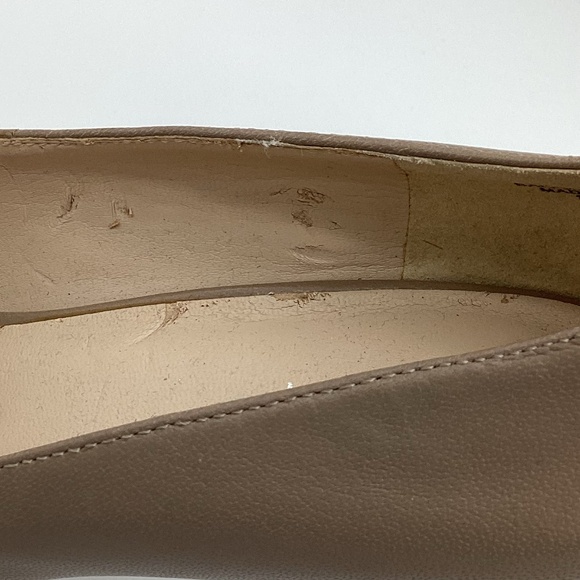 1786. Nine West Taupe Platform Pump EUC Size 8.5 - Picture 11 of 13